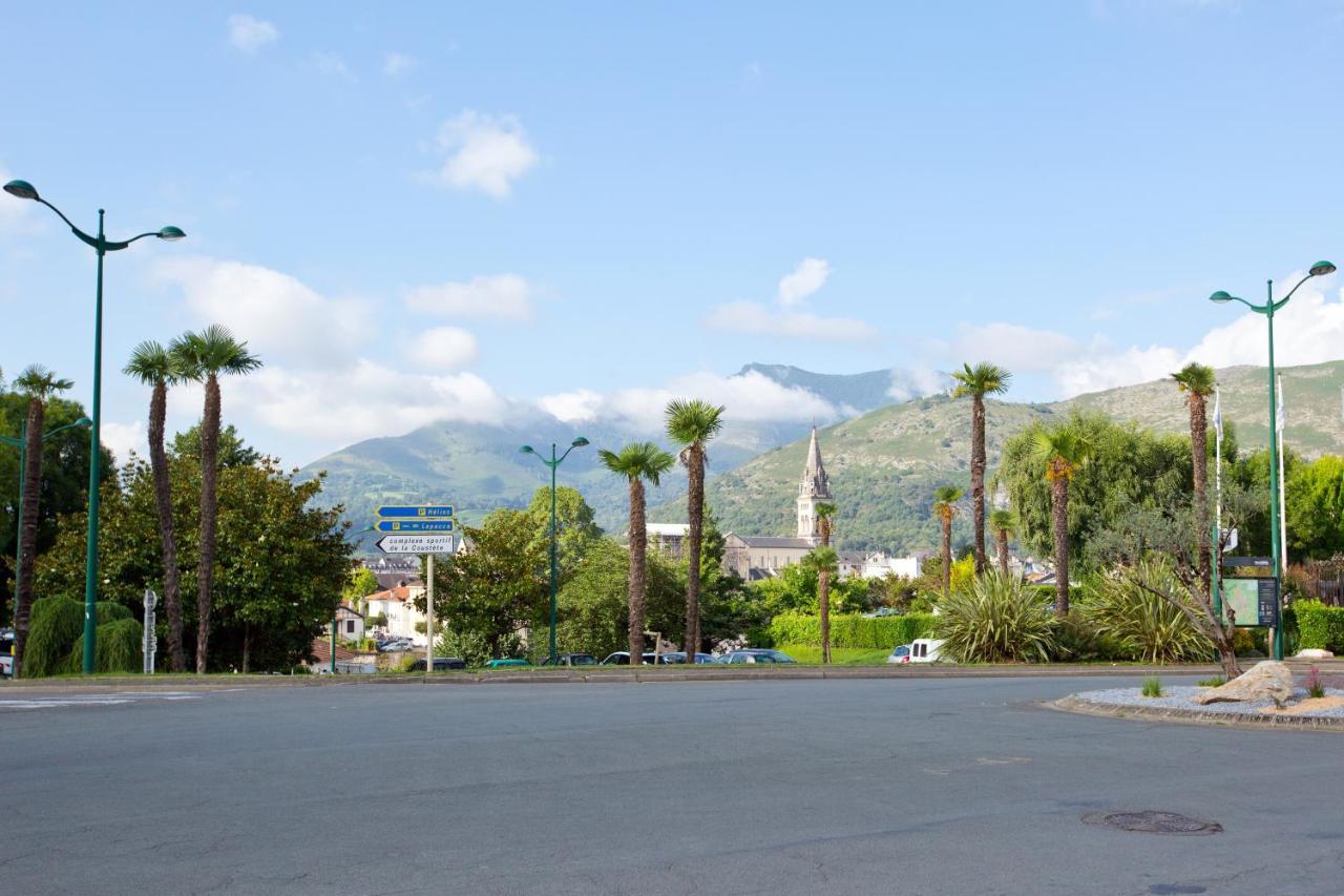 Grand Studio Avec Climatisation, Balcon Proche Gare Centre Ville Lourdes Exterior foto